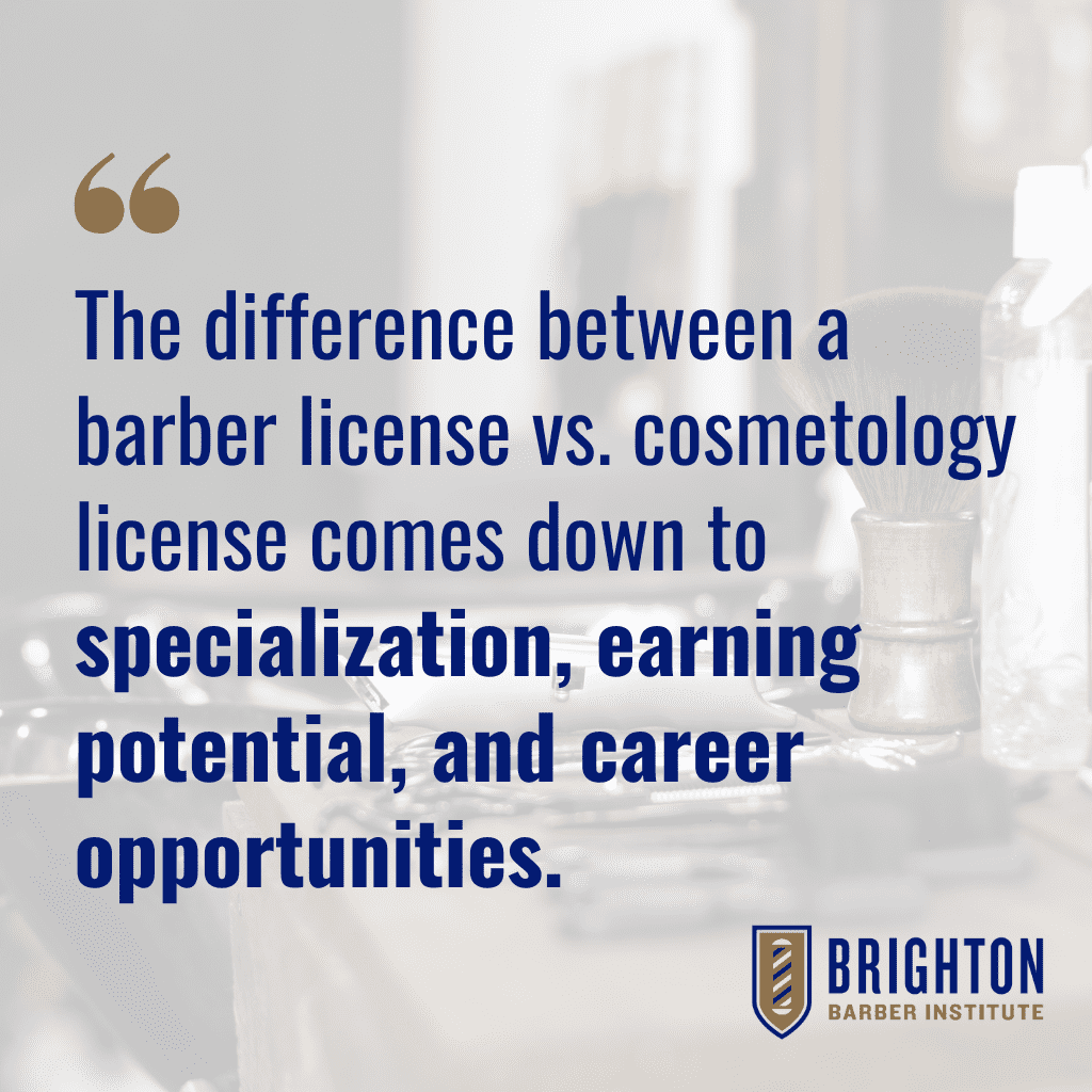 Quote: Is a Barber License the Same as a Cosmetology License? The Differences in Texas